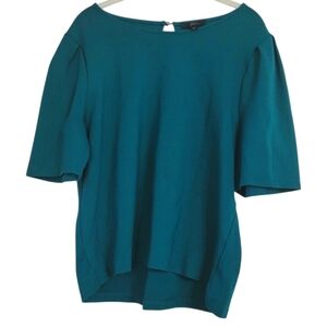 J Crew Ponte-top Teal Green Casual Womens Size XL Office Work Buisness Wear Soft